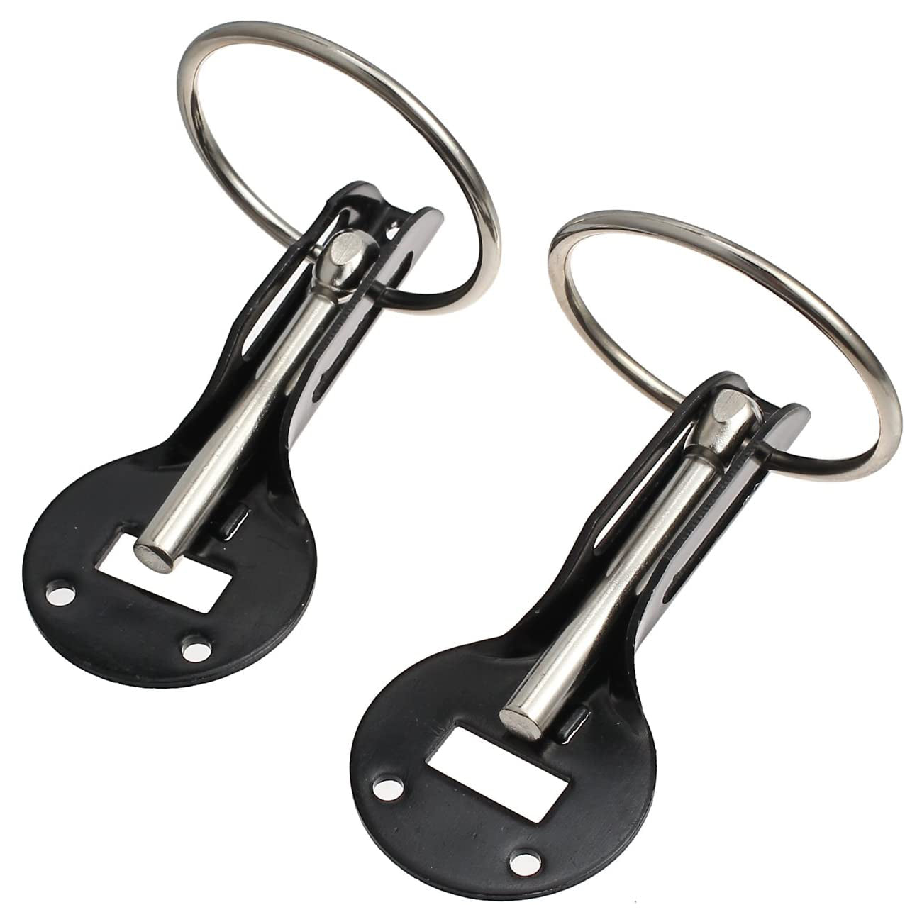Universal Car Vehicle Hood Mount Bonnet Latch Catch Pin Key Locking Ki ...